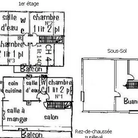 Confortable Avec 4 Chambres, Cheminee, Grand Terrain, Proche Pistes Et - Fr-1-589-107 Ferienhaus Le Ménil