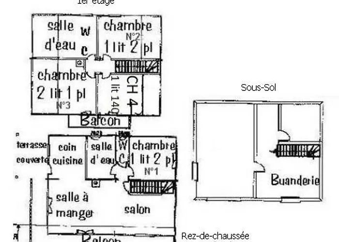 Confortable Avec 4 Chambres, Cheminée, Grand Terrain, Proche Pistes Et - Fr-1-589-107 Hébergement de vacances Le Ménil